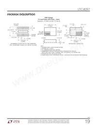 LTC4097EDDB Datasheet Page 19