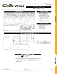 LX2203AILD-TR Datasheet Cover