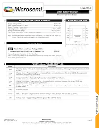 LX2203AILD-TR Datasheet Pagina 2