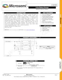 LX2203CLD-TR Datasheet Cover