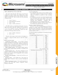 LX2205ILQ-TR Datasheet Page 11
