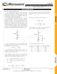 LX2205ILQ-TR Datasheet Page 12