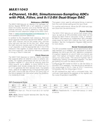 MAX11043ATL+T Datasheet Page 16
