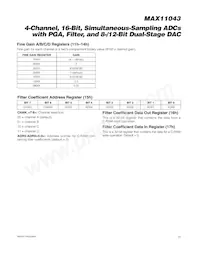 MAX11043ATL+T Datasheet Page 23