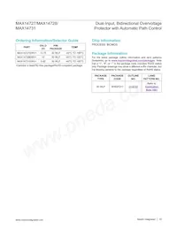 MAX14731EWV+ Datasheet Pagina 15