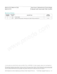 MAX14731EWV+ Datasheet Page 16