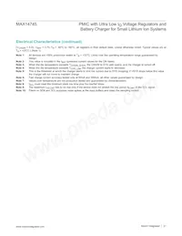 MAX14745LEWX+T Datasheet Pagina 21