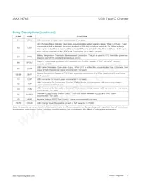 MAX14748EWW+T Datasheet Page 17