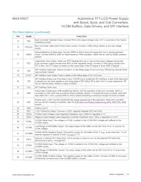 MAX16927GTM/V+T Datasheet Page 14