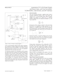 MAX16927GTM/V+T Datasheet Page 17