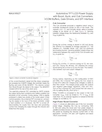 MAX16927GTM/V+T 데이터 시트 페이지 17