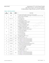 MAX16927GTM/V+T Datasheet Page 22