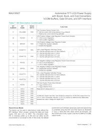 MAX16927GTM/V+T 데이터 시트 페이지 23