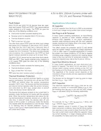 MAX17612AATB+T Datasheet Page 18