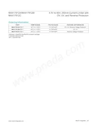 MAX17612AATB+T Datasheet Page 20