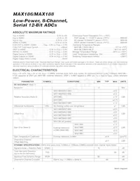 MAX186DC/D Datasheet Page 2