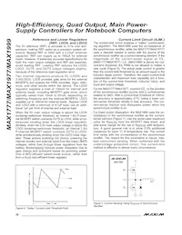 MAX1999EEI+TGC1 Datasheet Pagina 20