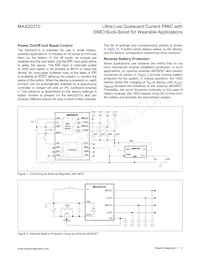 MAX20310AEWE+T Datasheet Page 12