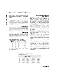MAX310C/D Datasheet Page 4