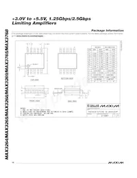 MAX3265EUE+T Datasheet Page 16