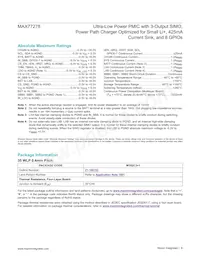 MAX77278EWB+T Datasheet Page 6