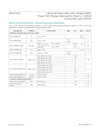 MAX77278EWB+T Datasheet Pagina 9