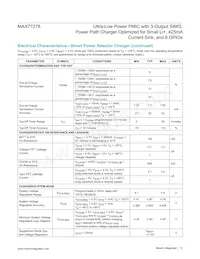 MAX77278EWB+T Datasheet Page 12