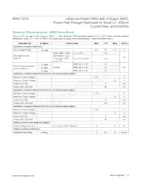 MAX77278EWB+T Datasheet Page 15