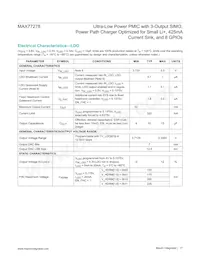 MAX77278EWB+T Datasheet Page 17