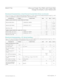 MAX77734CENP+T Datasheet Page 18