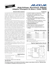 MAX8804VETA+T Datenblatt Cover
