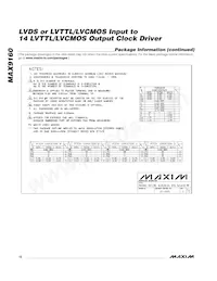 MAX9160EUI+T Datasheet Page 12