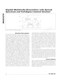 MAX9270GTN/V+ Datasheet Page 14