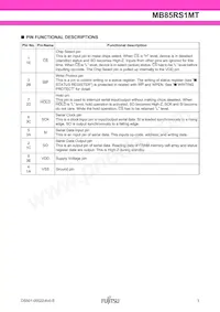MB85RS1MTPH-G-JNE1 Datasheet Page 3