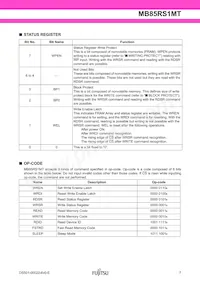 MB85RS1MTPH-G-JNE1 Datasheet Page 7