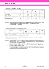 MB85RS1MTPH-G-JNE1 Datasheet Page 14