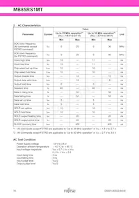 MB85RS1MTPH-G-JNE1 Datasheet Page 16