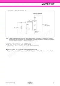 MB85RS1MTPH-G-JNE1 Datasheet Pagina 21