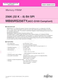 MB85RS256TYPNF-GS-BCERE1 Datasheet Copertura