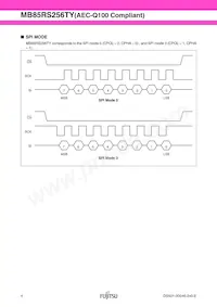 MB85RS256TYPNF-GS-BCERE1 Datasheet Page 4