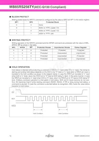 MB85RS256TYPNF-GS-BCERE1 Datasheet Page 12