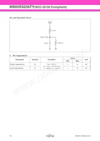 MB85RS256TYPNF-GS-BCERE1 Datasheet Page 16