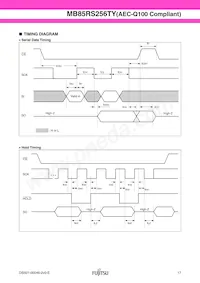 MB85RS256TYPNF-GS-BCERE1 Datasheet Page 17