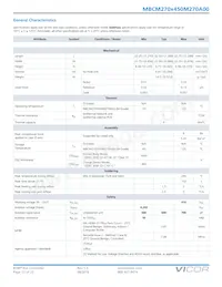 MBCM270T450M270A00 Datasheet Pagina 12