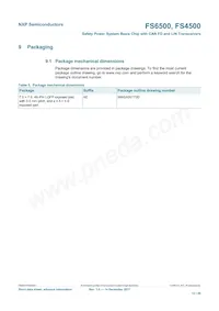 MC33FS6514LAE Datasheet Page 12