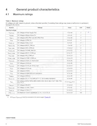 MC34FS6408NAE Datasheet Page 8