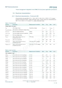 MC34PF1510A7EP Datasheet Page 12