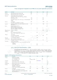 MC34PF1550A7EP Datasheet Page 20