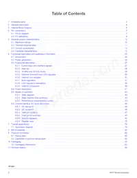 MC34PF3001A5EP Datasheet Page 2