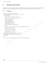 MC34PF3001A5EP Datasheet Page 4